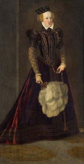 unknow artist Portrait of Joanna of Austria Spain oil painting art